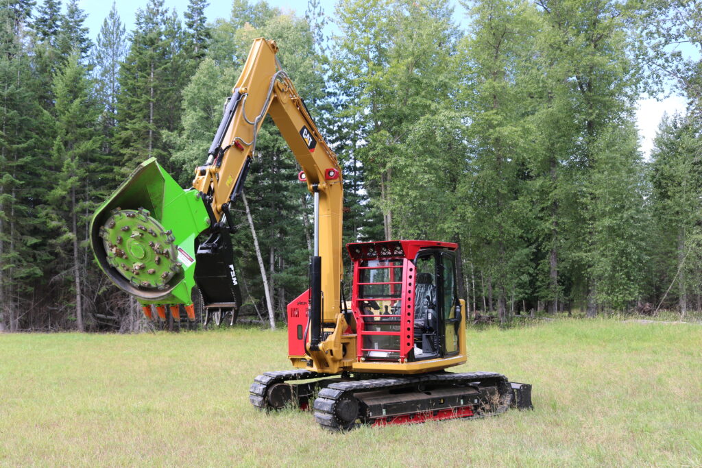 CAT Mini Excavator Custom Guarding Picture 2