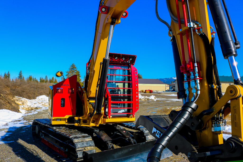 Cat 309 HEA Guarding and 34EXH Mulcher (62)